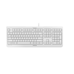 CHERRY KC1000 Tastatur Wired EU 1.80m weiß/grau