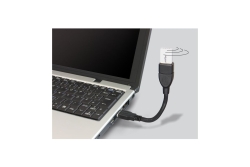 DELOCK USB3.0 Verl. A -> A St/Bu 0.15m schwarz ShapeC
