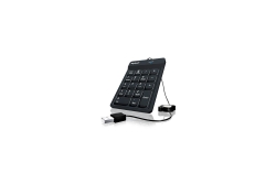 KeySonic Nummernblock-TAS, Silikon, USB, BK, ACK-118BK