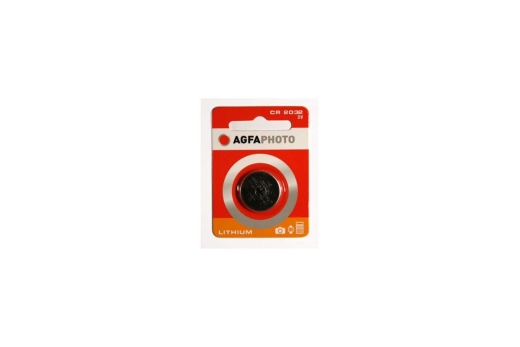 AgfaPhoto Batterie Knopfzelle CR2032 3.0V Lithium 1St.