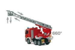 Jamara Feuerwehr Drehl. Mercedes-Benz Antos 1:20 2,4GHz 6+