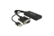 DELOCK VGA Adapter D-Sub15 + USB -> HDMI St/St/Bu