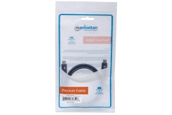 MANHATTAN USB Kabel 3.1 C -> C St/St 1.00m 3 A schwarz