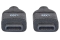 MANHATTAN USB Kabel 3.1 C -> C St/St 1.00m 3 A schwarz