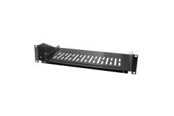 Logilink 19 Fachboden Befestigung vorne T=400mm, schwarz