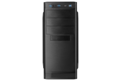 Inter-Tech Geh Midi IT-5905 sw 2x USB3