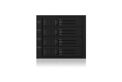 Backplane IcyBox 4x3,5 SATA/SAS HDD/SSD -> 3x 5,25 Schacht retail