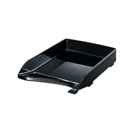 5220 Briefkorb Elegant - A4, Kunststoff, schwarz