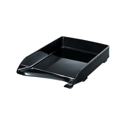 5220 Briefkorb Elegant - A4, Kunststoff, schwarz