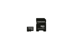 SD microSD Card 4GB Transcend SDHC Class10 w/adapter