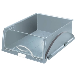 5231 Briefkorb Sorty, A4, Polystyrol, grau