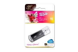 Silicon Power USB-Stick 16GB USB3.2 B02 Black
