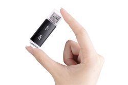 Silicon Power USB-Stick 64GB USB3.2 B02 Black