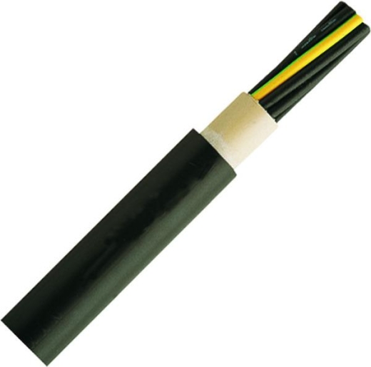 KABEL / LEITUNGEN Erdkabel NYY-OZ 7x1,5 TR500m schwarz