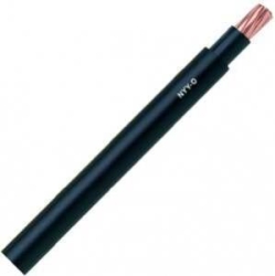 KABEL / LEITUNGEN Erdkabel NYY-O 2x4 TR500m schwarz