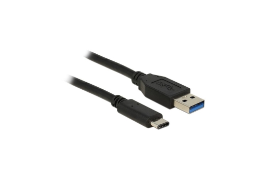 DELOCK USB3.1 Kabel C -> A St/St 1.00m schwarz