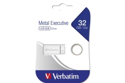 USB-Stick 32GB Verbatim 2.0 Metal Executive Silver retail