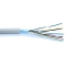 KABEL / LEITUNGEN Fernmeldekabel, Fernmeldeleitung J-H(ST)H 4x2x0,8 TR500m grau halogenf.