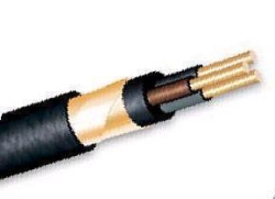 KABEL / LEITUNGEN Erdkabel NYCY 5x1,5 RE/1,5 schwarz