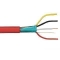KABEL / LEITUNGEN Brandmeldekabel J-H(ST)H 4x2x0,8 TR500m rot halogenf.