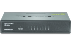 TRENDnet Switch 8 Port Gbit Desktop Metall