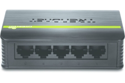 TRENDnet Switch 5 Port 10/100 Desktop Metall