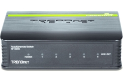 TRENDnet Switch 5 Port 10/100 Desktop Metall