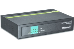 TRENDnet Switch 5 Port Gbit PoE+ 31W Metall