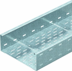 OBO BETTERMANN Kabelrinne WKSG 120 gelocht, 110x200x6000