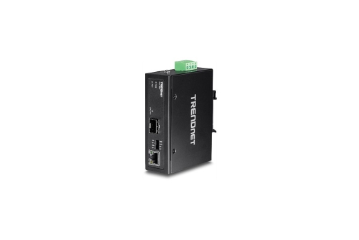 TRENDnet Konverter Industrial 100/1000Base-T SFP Media IP 30