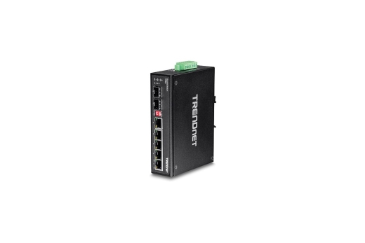 TRENDnet Industrie Switch 6 Port Gbit IP30 DIN-Rail Metall