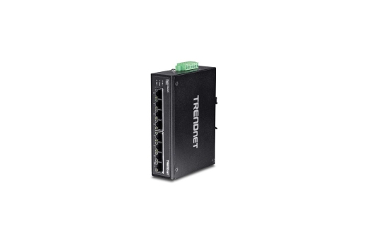 TRENDnet Industrie Switch 8 Port Gbit Unman. L2 IP30 Metall