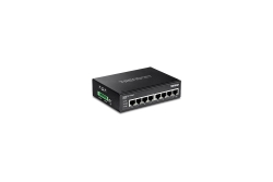 TRENDnet Industrie Switch 8 Port Gbit Unman. L2 PoE+ Metall