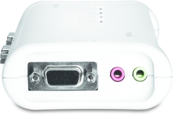 TRENDnet KVM 4-Port USB Switch Kit mit Audio