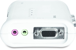 TRENDnet KVM 4-Port USB Switch Kit mit Audio