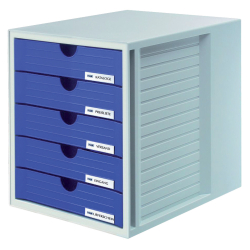 Schubladenbox SYSTEMBOX - A4/C4, 5 geschlossene...