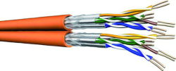 ELMAT SCHLAGHECK Datenleitung, Datenkabel 2x4P23 S/FTP...