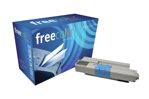Freecolor Toner OKI 44973536 black 2200 Seiten remanufactured