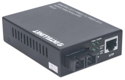 INTELLINET Medienkonverter Gigabit Singlemode 20km 1310