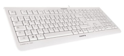 CHERRY KC1000 Tastatur Wired CH 1.80m weiß/grau