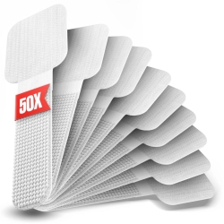 LTC Kletthalter Pro Wall 50er Set selbstklebend weiß