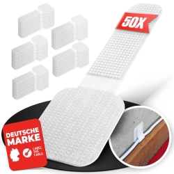 LTC Kletthalter Pro Wall 50er Set selbstklebend weiß
