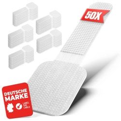 LTC Kletthalter Pro Wall 50er Set selbstklebend weiß