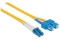 INTELLINET LWL Anschlusskabel LC/SC 2m Singlemode OS2 gelb