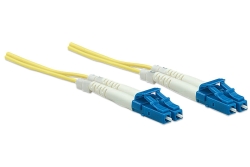 INTELLINET LWL Anschlusskabel LC/LC 2m Singlemode OS2 gelb