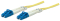 INTELLINET LWL Anschlusskabel LC/LC 2m Singlemode OS2 gelb