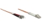 INTELLINET LWL Anschlusskabel LC/ST 1m Multimode OM2 orange
