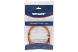 INTELLINET LWL Anschlusskabel ST/ST 2m Multimode OM2 orange