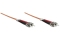 INTELLINET LWL Anschlusskabel ST/ST 2m Multimode OM2 orange