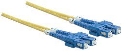 INTELLINET LWL Anschlusskabel SC/SC 5m Singlemode OS2 gelb